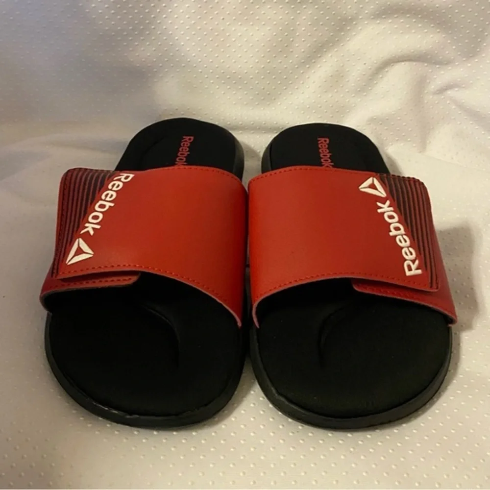 Reebok Shoes Sandals Boys Size 5 Slip On Slides New‎ Lightweight Adjustable